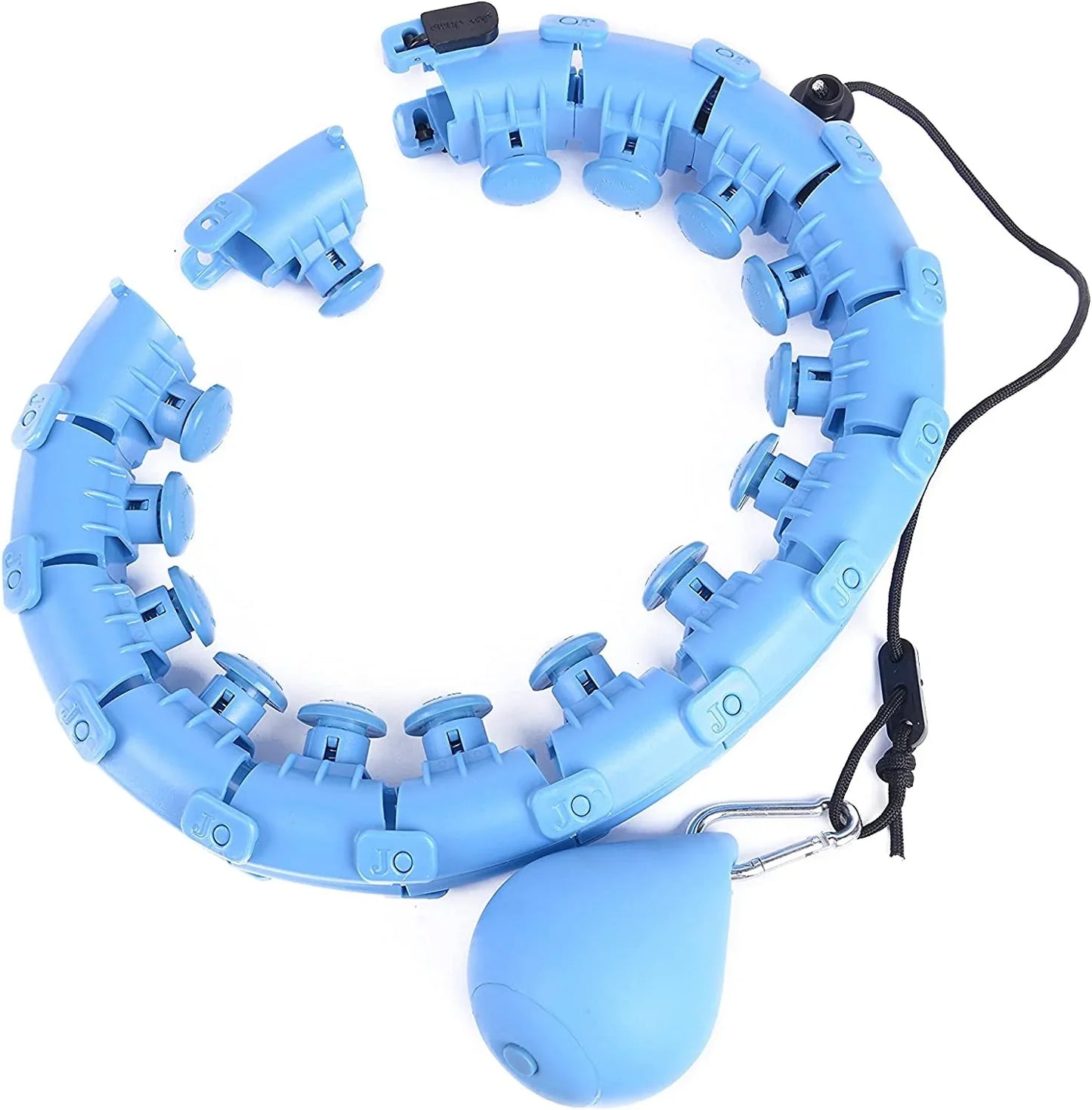 Weighted Hula Hoop â Adjustable Fit Hoop for Weight Loss