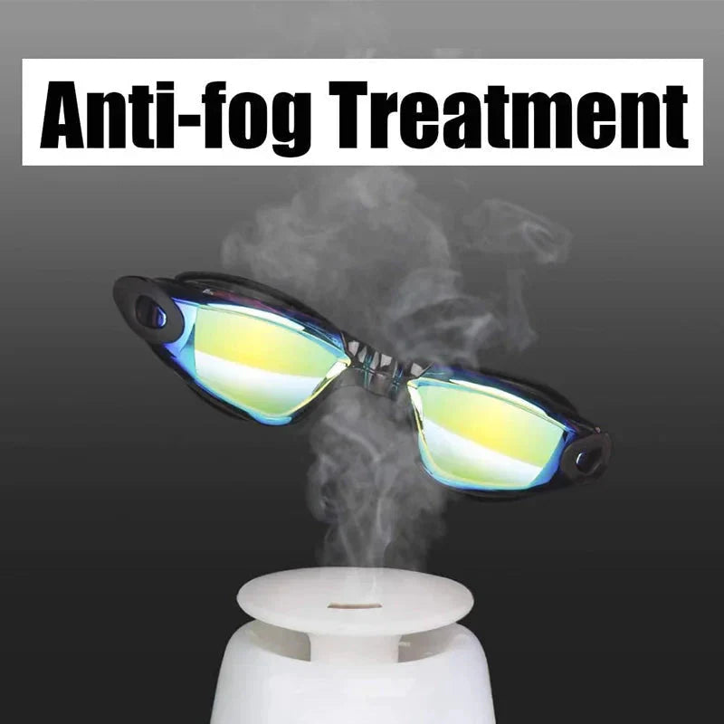 Swimming Goggles for Men & Women â Anti-Fog UV Protection, Waterproof, Adjustable Silicone Swim Goggles for Adults & Kids