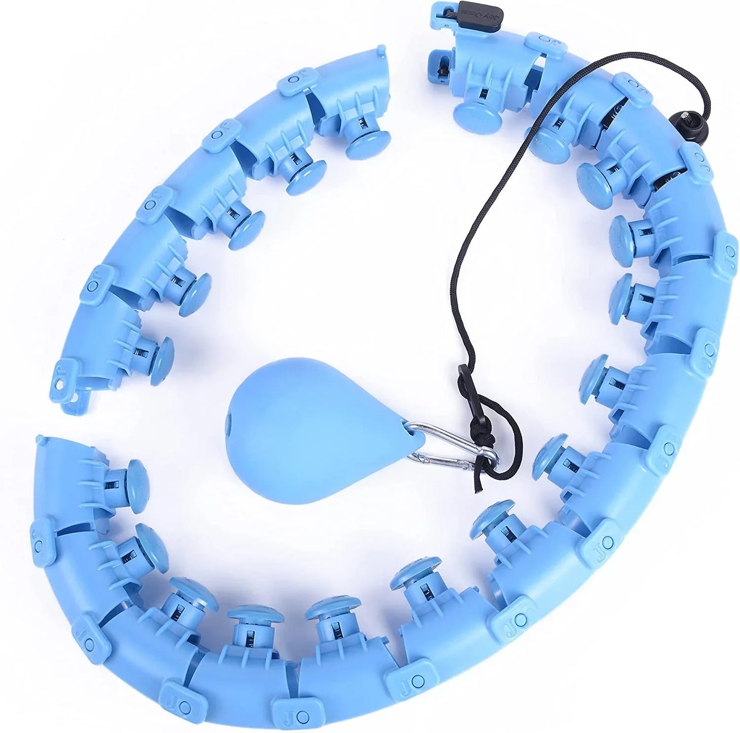 Weighted Hula Hoop â Adjustable Fit Hoop for Weight Loss